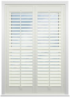 Bromley, Paper White - Full Height Twist&Fit Plantation Shutter
